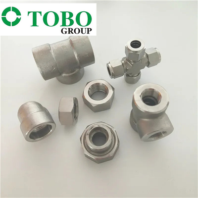 encaixe de tubulação de aço inoxidável MT23 da liga de níquel do encaixe de tubulação 316L 304