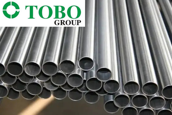 Tubo de liga de titânio anodizado polido ASTM B338 B861 B862 Compatível com temperaturas