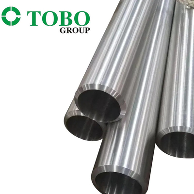 Tubo de liga de titânio anodizado polido ASTM B338 B861 B862 Compatível com temperaturas
