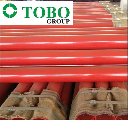 Tubo revestido de aço com pressão nominal para ligação superior Várias temperaturas e parede