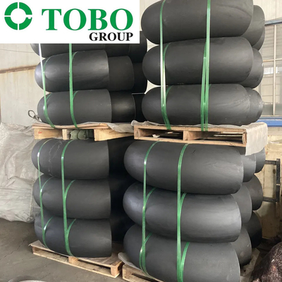 Cotovelo do aço carbono sem emenda do cotovelo do grau LR dos encaixes de tubulação de aço 90 da liga de A234 WP5/cotovelo aço de liga/curvatura de tubulação