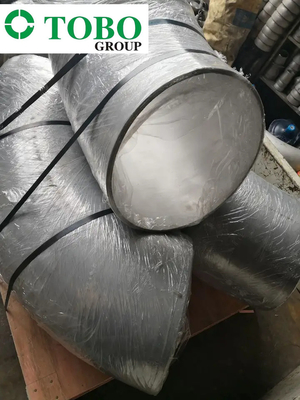 Cotovelo do aço carbono sem emenda do cotovelo do grau LR dos encaixes de tubulação de aço 90 da liga de A234 WP5/cotovelo aço de liga/curvatura de tubulação