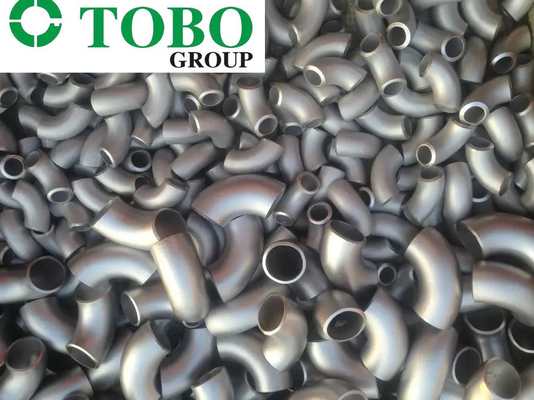 Cotovelo do aço carbono sem emenda do cotovelo do grau LR dos encaixes de tubulação de aço 90 da liga de A234 WP5/cotovelo aço de liga/curvatura de tubulação