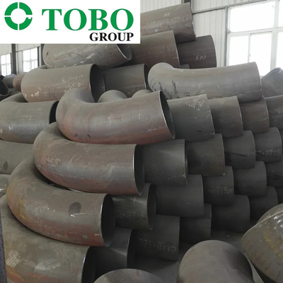 Cotovelo do aço carbono sem emenda do cotovelo do grau LR dos encaixes de tubulação de aço 90 da liga de A234 WP5/cotovelo aço de liga/curvatura de tubulação