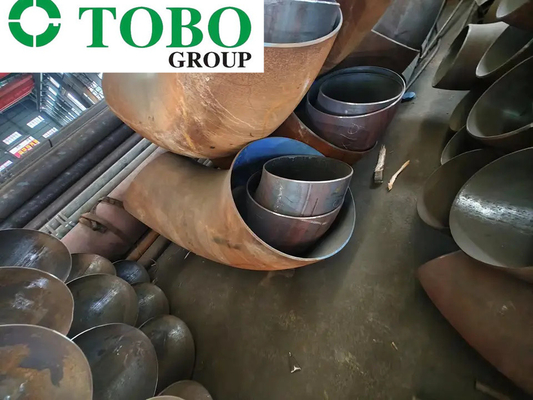 Cotovelo tirado Elbowcold sem emenda do aço carbono do cotovelo do grau LR dos encaixes de tubulação 90 do aço da liga de A234 Wp5