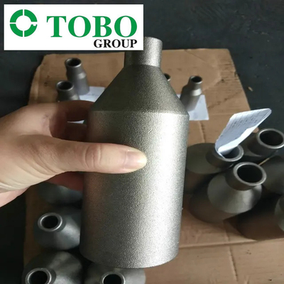 O si Gr7 2" dos encaixes de tubulação ASTM do aço da liga do titânio B363 x 1" liga do titânio de SCH10S x SCH40S estampa o bocal