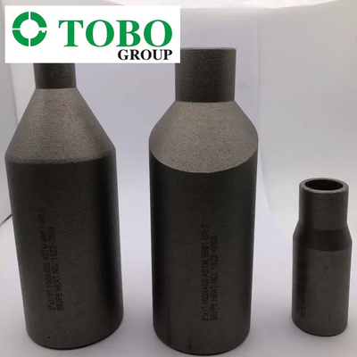 O si Gr7 2" dos encaixes de tubulação ASTM do aço da liga do titânio B363 x 1" liga do titânio de SCH10S x SCH40S estampa o bocal