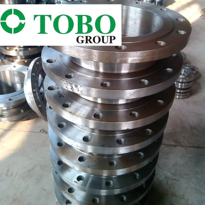 Serviço fazendo à máquina de forjadura da grande flange de aço inoxidável feita sob encomenda do aço de liga do aço carbono