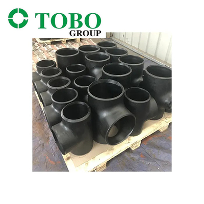 Conexões em T de aço carbono liga de aço inoxidável para soldagem em T longo reto