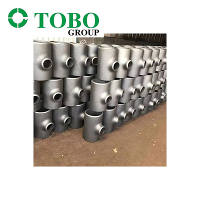 Conexões em T de aço carbono liga de aço inoxidável para soldagem em T longo reto