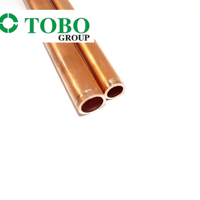 Tubos de cobre e níquel polidos personalizados para soluções de tubulação industrial