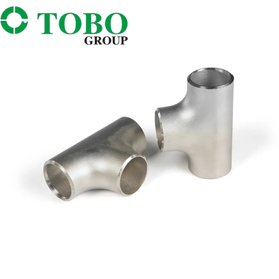 Conexões para tubos de aço de liga de níquel SMLS BW Tee 6" STD Monel400 ASME B16.9