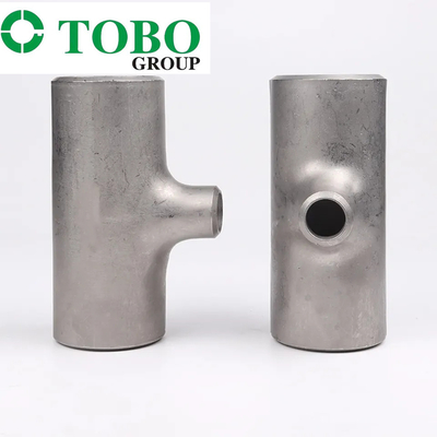 Smls do T dos encaixes de tubulação do aço carbono. Vermelho. 60,3x5,6/26,9x4,0 P255QL ou P275NL2 ou P355NL2 TC2 ASME B16.9