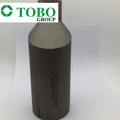 O aço de liga forjado ASTM do titânio dos encaixes de tubulação B861 GR2 2" x 1" liga do titânio de SCH10S x SCH40S estampa o bocal