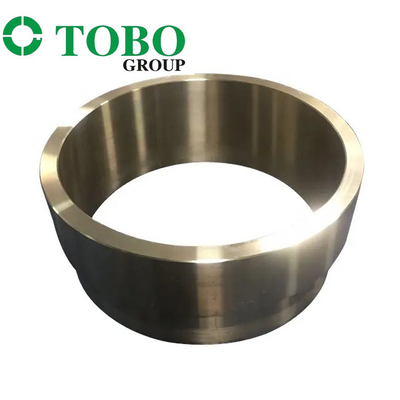 Bucha de cobrimento com arbustos de bronze do parafuso do rolamento de luva da separação do aço de liga de Oilless da elevada precisão