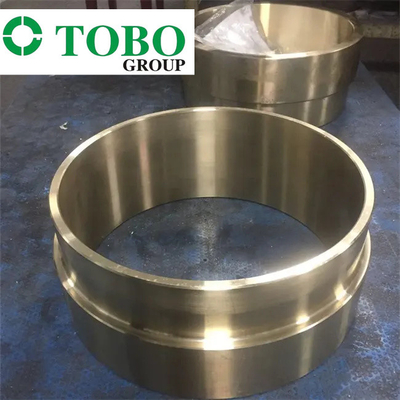 Bucha de cobrimento com arbustos de bronze do parafuso do rolamento de luva da separação do aço de liga de Oilless da elevada precisão