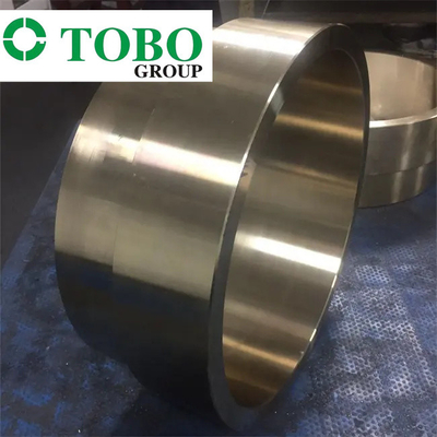 Bucha de cobrimento com arbustos de bronze do parafuso do rolamento de luva da separação do aço de liga de Oilless da elevada precisão