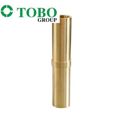 Bucha personalizada da carcaça de centrifugador liga de bronze/de bronze/de cobre com sulco de óleo