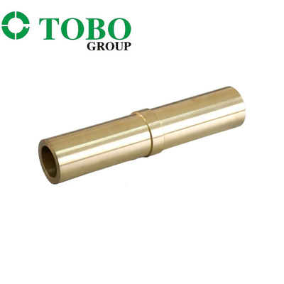 Bucha personalizada da carcaça de centrifugador liga de bronze/de bronze/de cobre com sulco de óleo