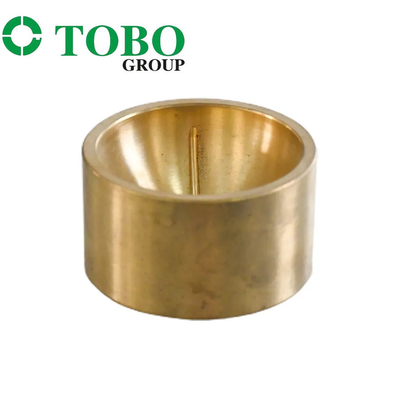 Bucha personalizada da carcaça de centrifugador liga de bronze/de bronze/de cobre com sulco de óleo
