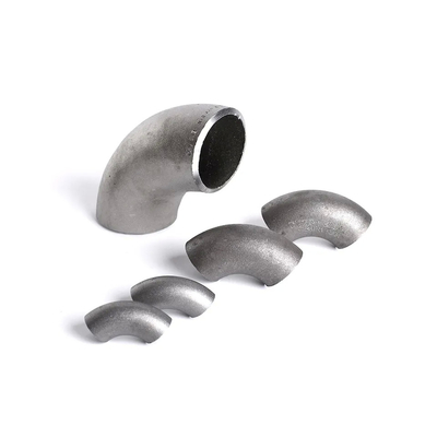 O aço de liga do níquel soldou os encaixes de tubulação que soldam o revestimento galvanizado cotovelo de 45 graus