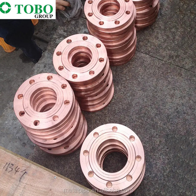 As flanges C70600 do cobre e do níquel do conector da flange do mocassim fazem sob medida o conector da flange do mocassim de 10inch 150#-2500#