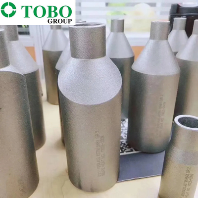 ASME/ANSI aço carbono aço inoxidável nível de alta pressão soldagem de soquete Swaged mamilo de grau industrial tamanhos personalizáveis acessórios de tubos