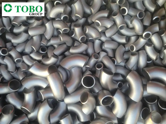 Cotovelo do aço carbono sem emenda do cotovelo do grau LR dos encaixes de tubulação de aço 90 da liga de A234 WP5/cotovelo aço de liga/curvatura de tubulação
