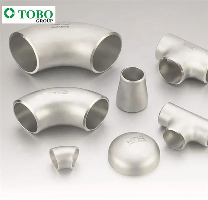 Cotovelo de aço inoxidável 45° 1 1/2” 316L ASME B16.9 de BW dos encaixes de tubulação