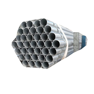 Medium Spangle ERW Hot Dip Galvanized Tube Payment T/T Padrão ASTM A53/BS1387/EN10255
