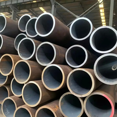 Tubos de caldeira de pressão redondos laminados a quente, com extremos roscados, simplesmente dobrados - aço ligado