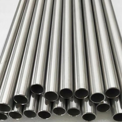 Tubo de liga de titânio anodizado polido ASTM B338 B861 B862 Compatível com temperaturas