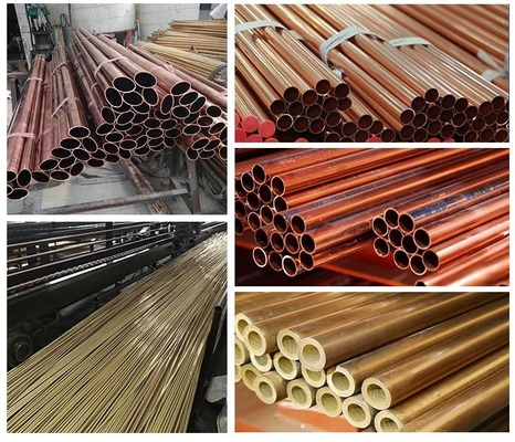 Tubos de cobre-níquel de precisão de máquina personalizados para aplicações industriais