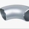 Tubo de liga de titânio Gr9 de metal 10 polegadas 20 mm Cotovelo de aço ASTM B338 Polido Venda Quente BW Cotovelo