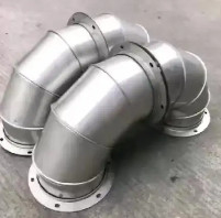 Acessórios de liga de titânio de alta qualidade SR BW 90°Colmo Ti Gr2 3&quot; STD ASME B16.9