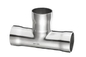 Fabrica de Metal Fornecedor Butt SoldaduraTee padrão 1/2-24 polegadas para acessórios de tubulação