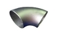 Metal de liga de níquel Inconel 600 de alta qualidade 45 graus Butt Soldadura Cotovelo ASME B16.9 1 a 24 polegadas de prata