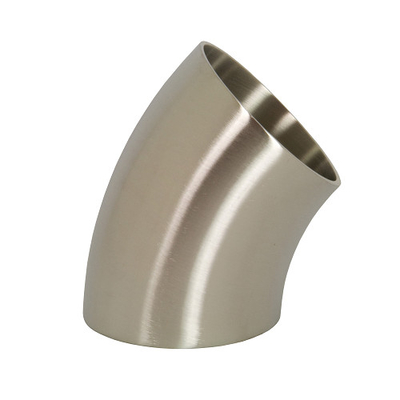 Metal de liga de níquel Inconel 600 45 graus Butt Soldado Cotovelo ASME B16.9 1 a 24 polegadas de prata