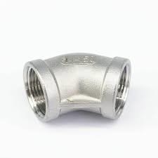 ASME B16.9 Cotovelo roscado LR/SR Ângulo personalizável Aço carbono Aço inoxidável NPS1/2&quot;-60&quot; Entrega rápida Baixo MOQ