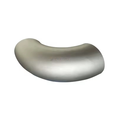 Metal de liga de níquel Inconel 600 de alta qualidade 45 graus de cotovelo traseiro acessórios de soldagem ASME B16.9 tamanho personalizado