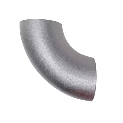 Metal de liga de níquel Inconel 600 de alta qualidade 45 graus de cotovelo traseiro acessórios de soldagem ASME B16.9 tamanho personalizado