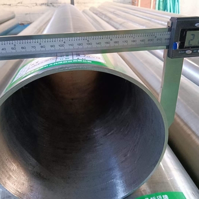 Superfície lisa de tubos de liga de titânio Gr7 comprimento personalizado ASTM B338 padrão para aplicações críticas