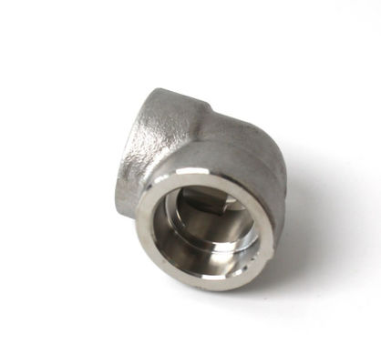 Acessórios para tubos de aço ligado 90° Socket Elbow A182F12 3" SCH60 LR para conexão