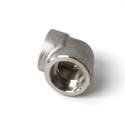 ASME B16.11 SW aço inoxidável roscado 3000lb 6000 forja acoplamento tubo de alta pressão tee acoplamento união cotovelo cruzado