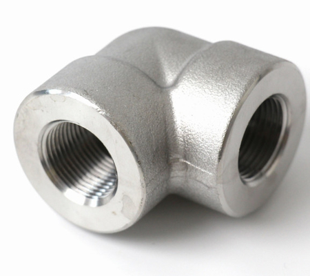ASME B16.11 SW aço inoxidável roscado 3000lb 6000 forja acoplamento tubo de alta pressão tee acoplamento união cotovelo cruzado