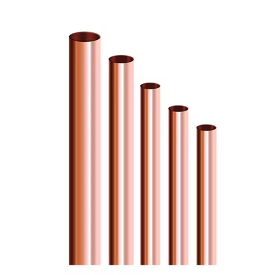 Tubo sem costura Tubo de cobre liga de níquel Tubo de cobre de condicionamento Tubo de cobre 3/8 1/4 em bobina para ar