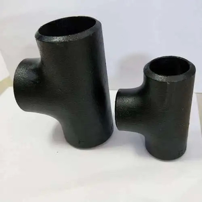 ASME B16.9 Butt Soldagem igual Tee Material personalizável, por exemplo aço carbono aço inoxidável NPS1/2 "-60" Entrega rápida MOQ baixo