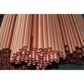 Tubo de cobre e níquel resistente à corrosão, sem costura, ideal para aplicações industriais marítimas e sistemas de troca de calor