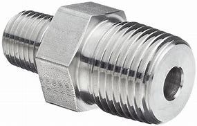 ASTM B366 Ferro Forjado de Ligação Hex Hex Head Plug Filamento Masculino 1/4" ′′"