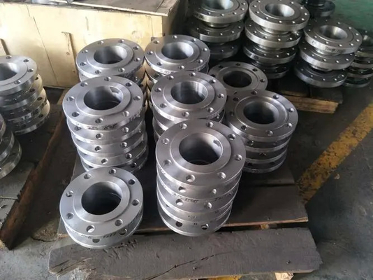 Excelentes flanges de aço de liga de vedação A182 F304/304L F316/316L B16.5 Flange de aço forjado para vários ambientes industriais